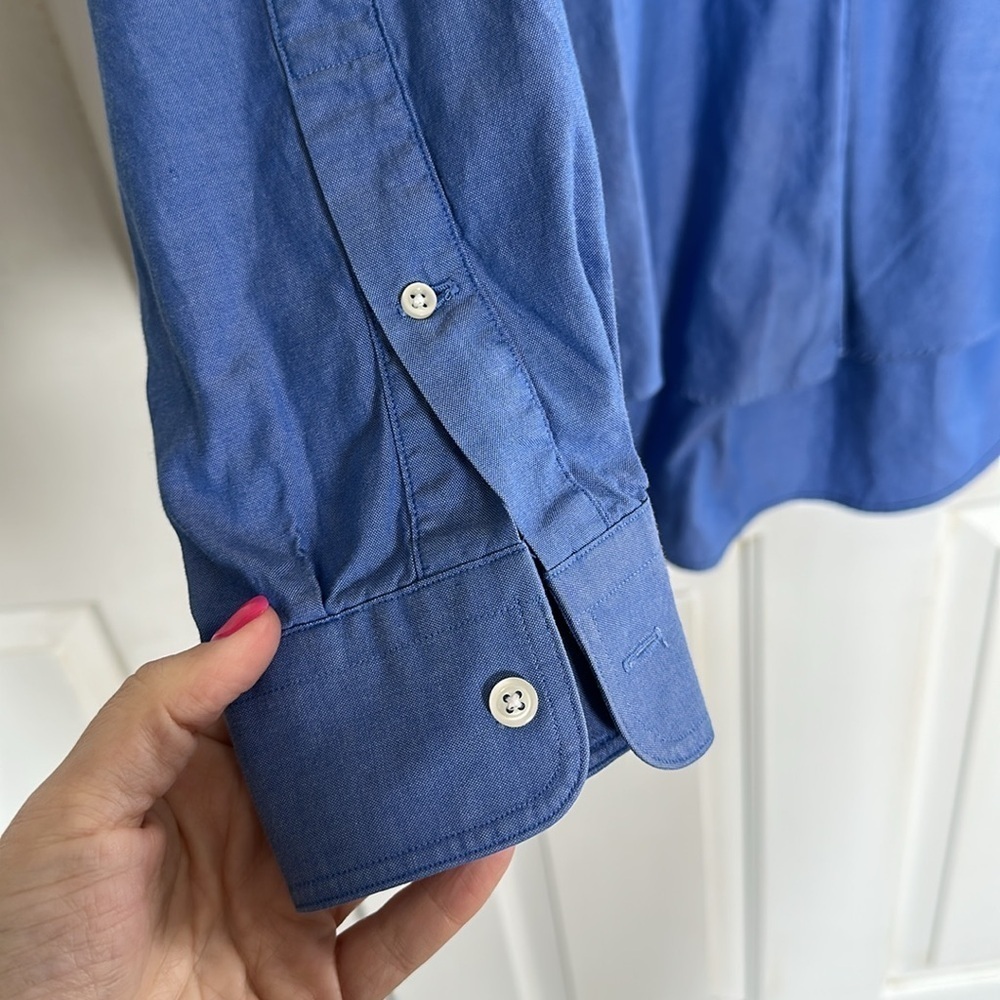 Lands End men’s Button Down Long Sleeve Size 16-33 - Picture 4 of 4
